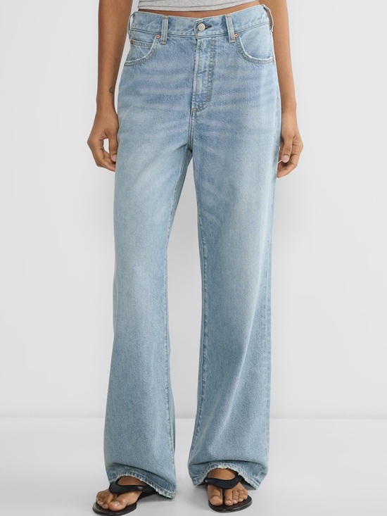 Denim Forum Denim - Denim Forum The '90s So-Soft Lo-Rise Baggy Jean